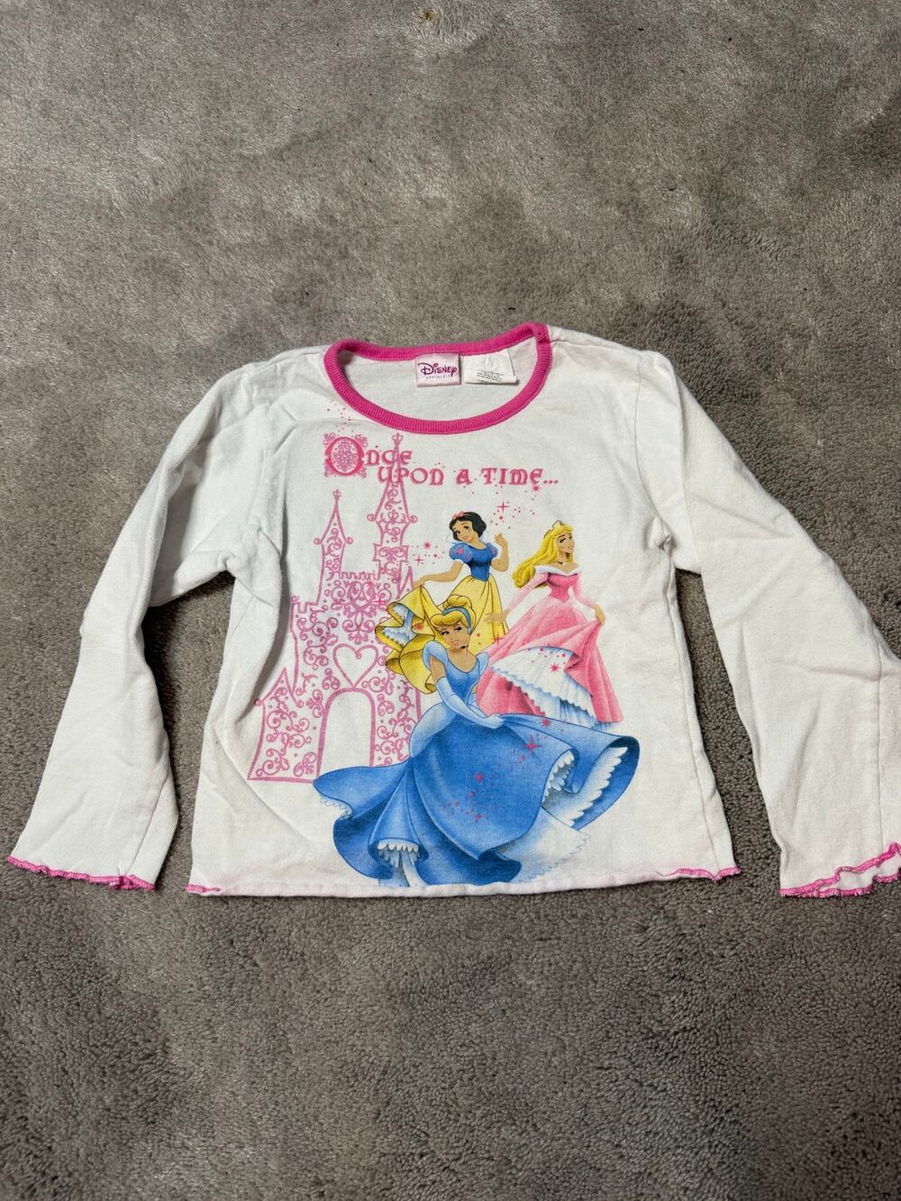 Vintage Disney Princess Long Sleeve EUC Girls Size 4T